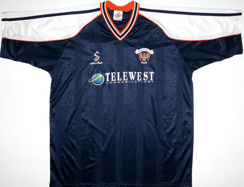 maillot de foot blackpool fc exterieur 1999-2000 pas cher