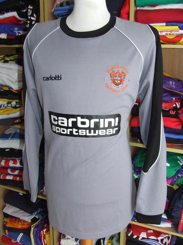 maillot de foot blackpool fc gardien 2008-2009 rétro