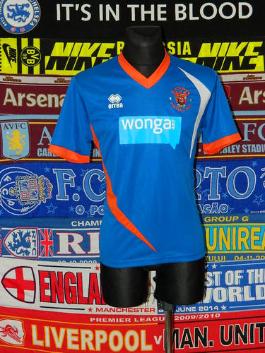 maillot de foot blackpool fc third 2013-2015 rétro