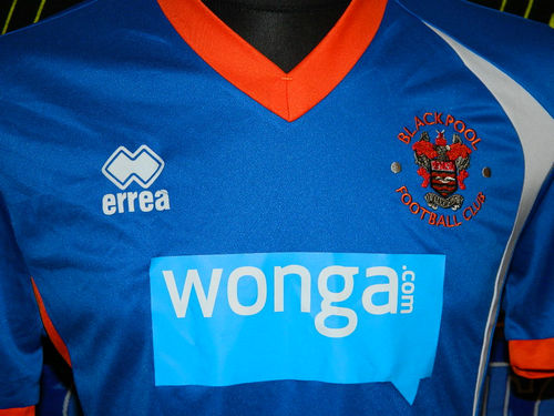 maillot de foot blackpool fc third 2013-2015 rétro maillot de foot blackpool fc third 2013-2015 rétro