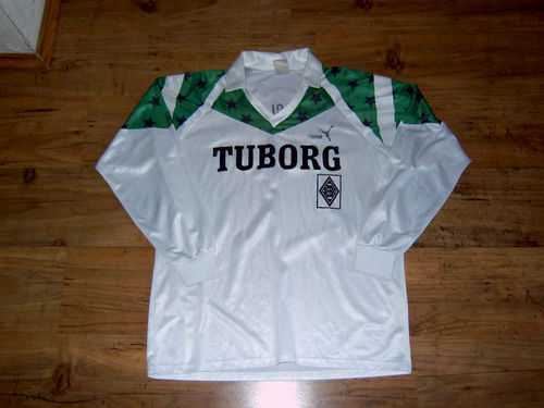 maillot de foot borussia mönchengladbach domicile 1990-1991 pas cher