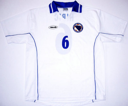 maillot de foot bosnie-herzégovine domicile 2002-2003 rétro