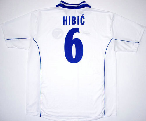 maillot de foot bosnie-herzégovine domicile 2002-2003 rétro