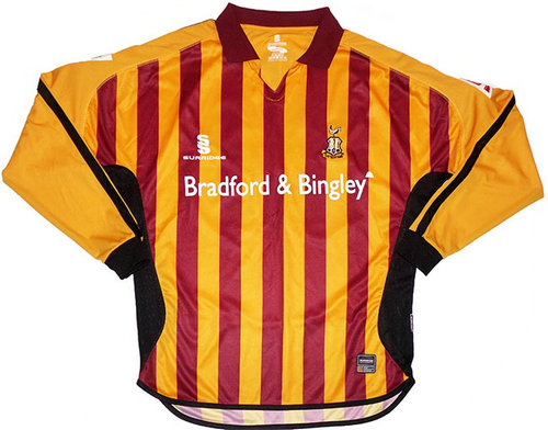 maillot de foot bradford city afc domicile 2007-2008 pas cher