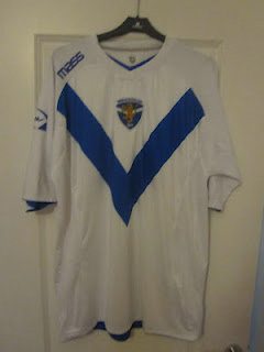 maillot de foot brescia calcio exterieur 2009-2010 rétro