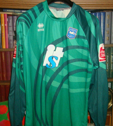 maillot de foot brighton and hove albion gardien 2009-2010 rétro