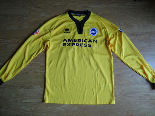 maillot de foot brighton and hove albion gardien 2013-2014 rétro