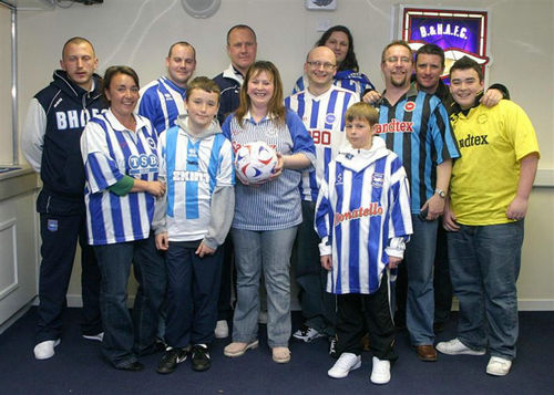 maillot de foot brighton and hove albion particulier 1989-2008 rétro