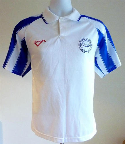 maillot de foot brighton and hove albion particulier 1991-1993 rétro