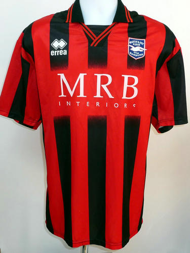 maillot de foot brighton and hove albion particulier 1999-2002 rétro