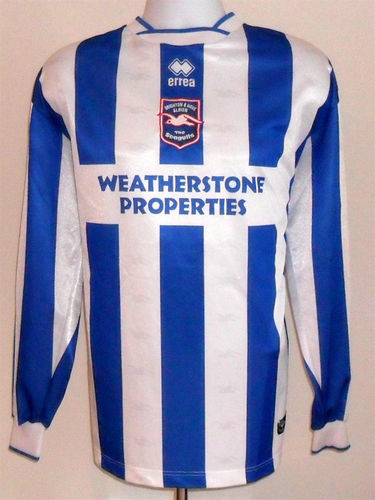 maillot de foot brighton and hove albion particulier 2002-2004 rétro