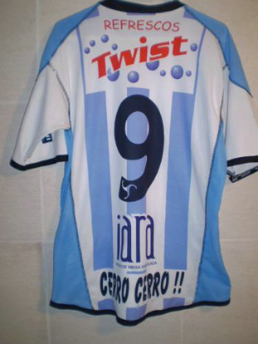 maillot de foot ca cerro domicile 2005-2006 rétro