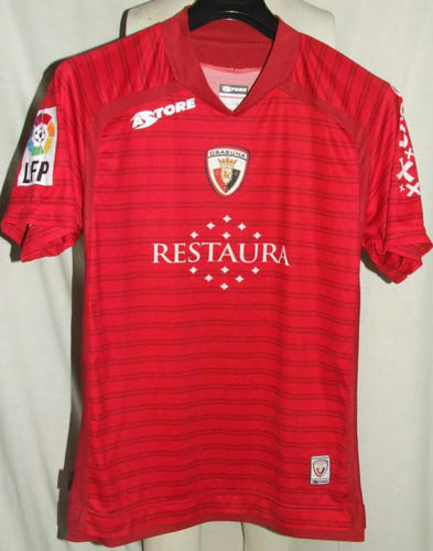 maillot de foot ca osasuna domicile 2006-2008 rétro