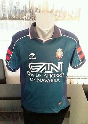 maillot de foot ca osasuna exterieur 1998-2000 rétro