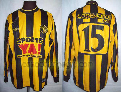 maillot de foot ca penarol domicile 2000-2001 rétro