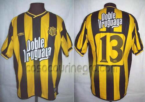 maillot de foot ca penarol domicile 2002 rétro