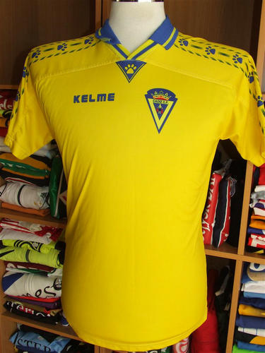 maillot de foot cadix cf domicile 1997-1998 rétro