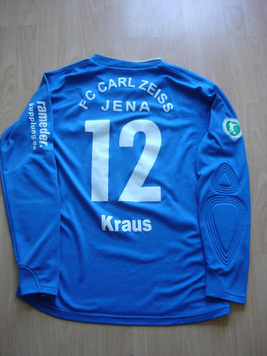 maillot de foot carl zeiss iéna gardien 2008-2009 pas cher