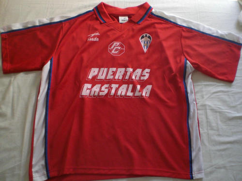 maillot de foot cd alcoyano exterieur 2005-2006 rétro