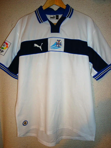 maillot de foot cd tenerife domicile 2000-2001 rétro