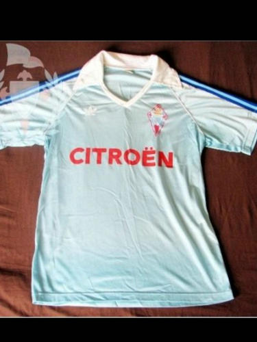 maillot de foot celta vigo domicile 1985-1986 rétro