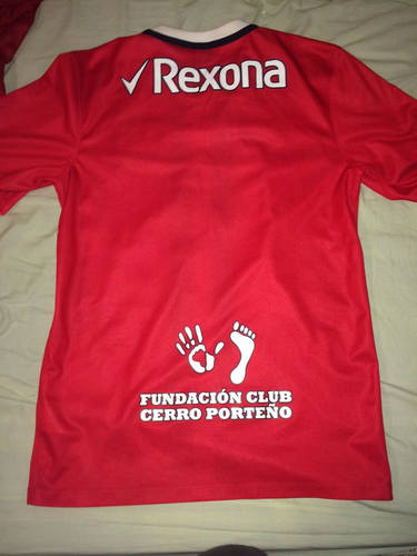 maillot de foot cerro porteño domicile 2015 rétro