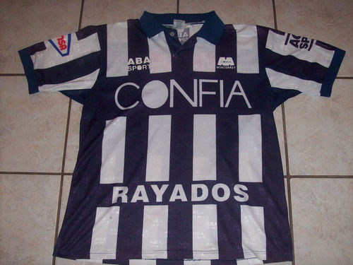maillot de foot cf monterrey domicile 1996-1998 rétro