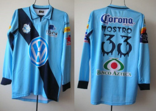 maillot de foot cf puebla gardien 2009-2010 rétro