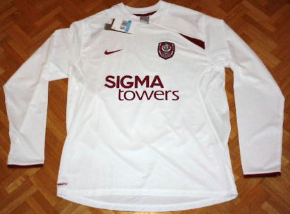 maillot de foot cfr 1909 cluj exterieur 2009-2010 rétro