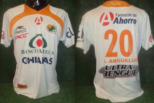 maillot de foot chiapas fc exterieur 2009-2010 pas cher