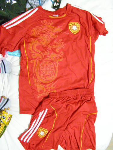 maillot de foot chine domicile 2012-2014 rétro