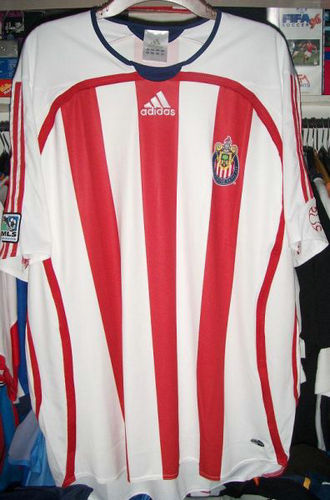 maillot de foot chivas usa exterieur 2007 rétro