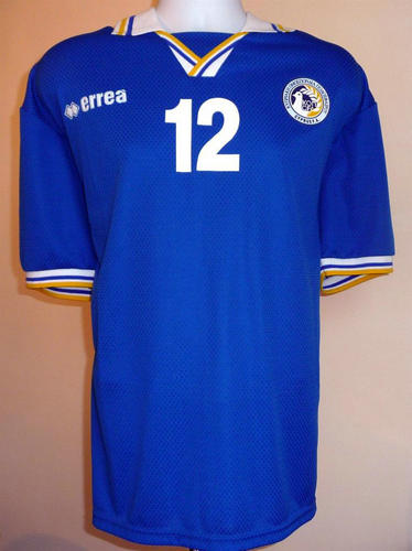 maillot de foot chypre domicile 2001-2002 pas cher