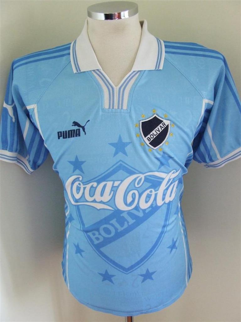 maillot de foot club bolívar domicile 2003 rétro