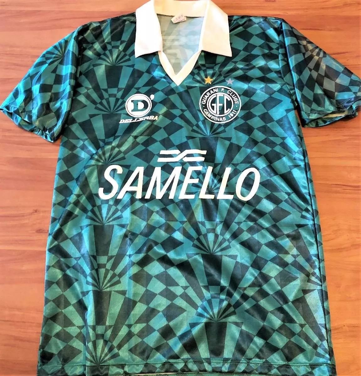 maillot de foot club guaraní domicile 1990 rétro