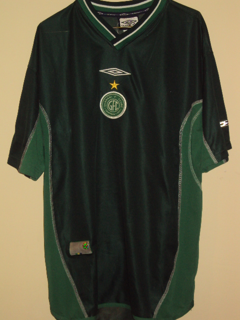 maillot de foot club guaraní domicile 2001-2002 rétro