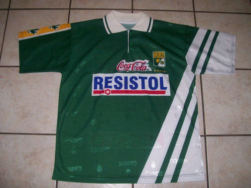maillot de foot club león domicile 2000-2001 pas cher