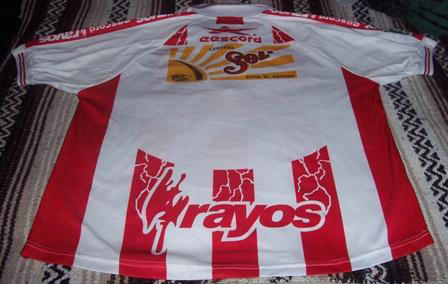 maillot de foot club necaxa domicile 1999-2000 rétro maillot de foot club necaxa domicile 1999-2000 rétro