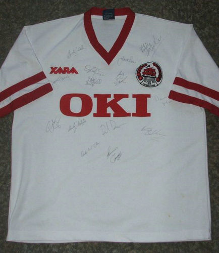 maillot de foot clyde fc domicile 1999-2001 rétro