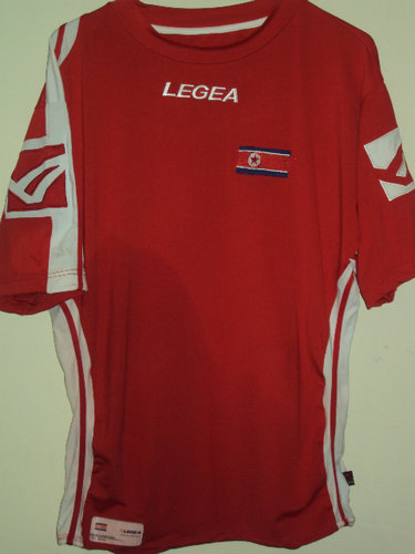 maillot de foot corée du nord domicile 2010-2012 rétro