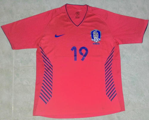 maillot de foot corée du sud domicile 2005-2008 rétro