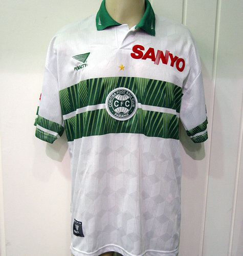 maillot de foot coritiba fc domicile 1997 rétro