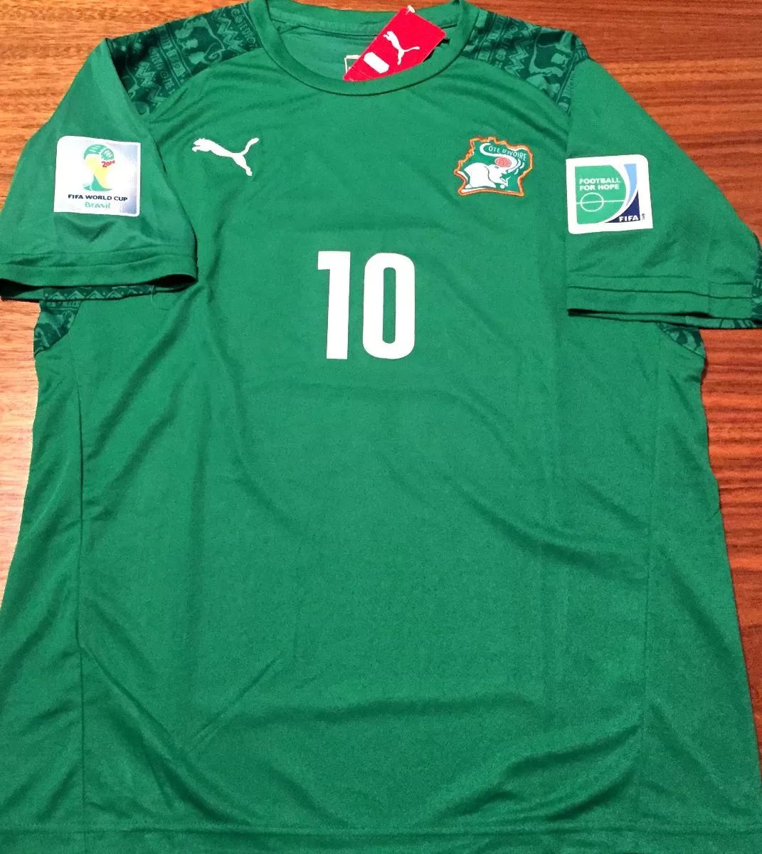 maillot de foot côte d'ivoire exterieur 2014-2016 pas cher