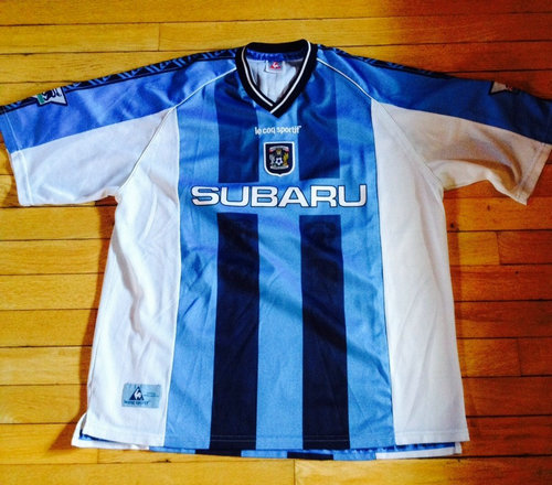 maillot de foot coventry city fc domicile 1998-1999 pas cher