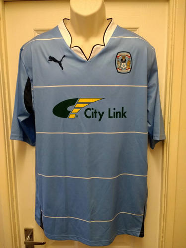 maillot de foot coventry city fc domicile 2010-2011 rétro
