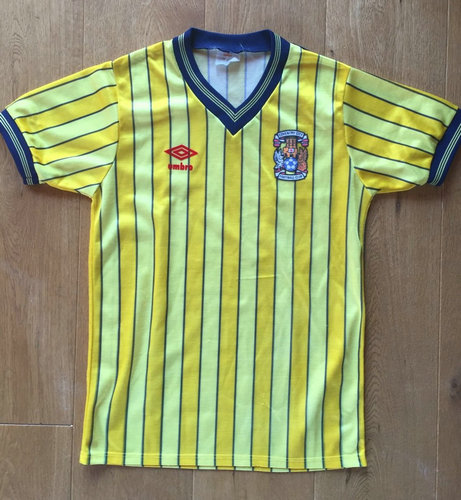 maillot de foot coventry city fc exterieur 1983-1986 pas cher