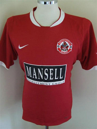 maillot de foot crawley town fc domicile 2007-2008 pas cher