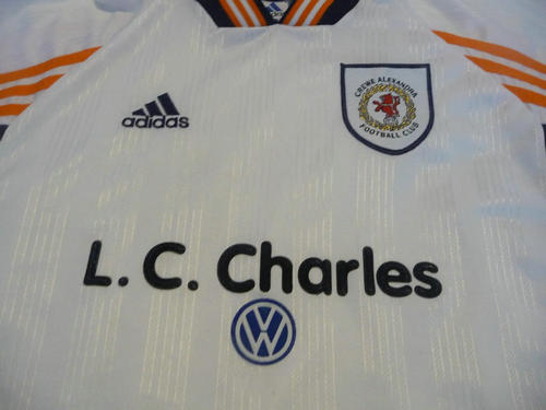 maillot de foot crewe alexandra fc exterieur 1998-1999 rétro maillot de foot crewe alexandra fc exterieur 1998-1999 rétro