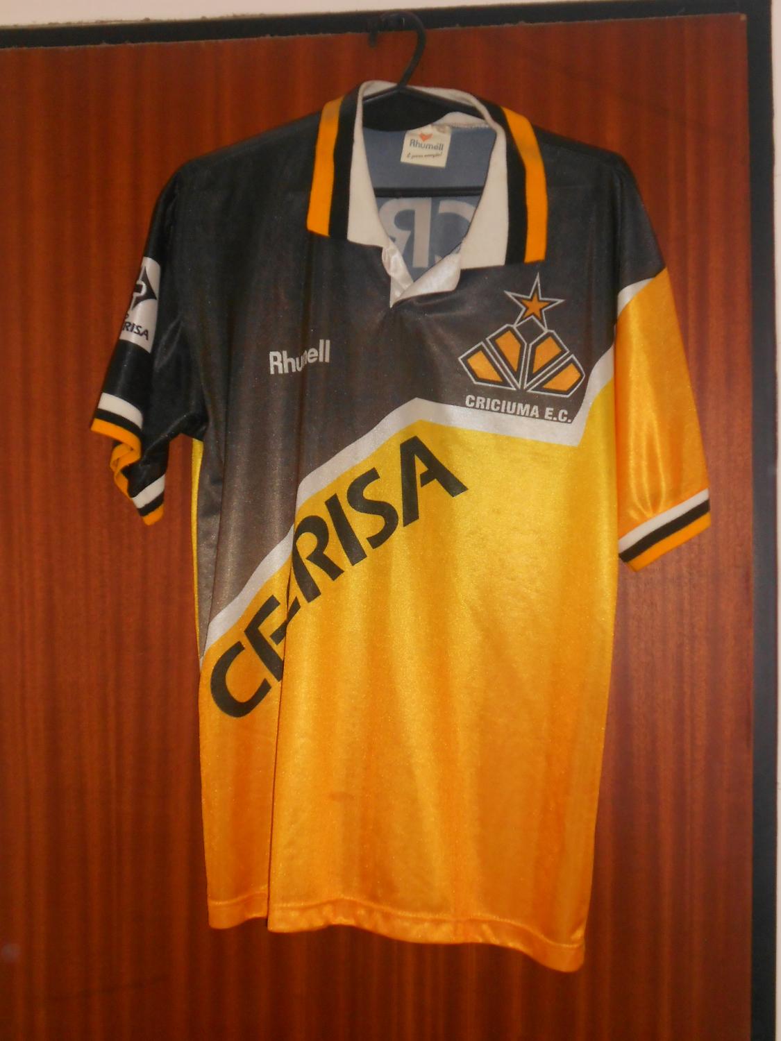 maillot de foot criciúma esporte clube domicile 1996 pas cher