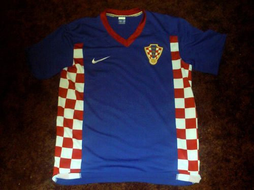maillot de foot croatie exterieur 2007-2009 rétro